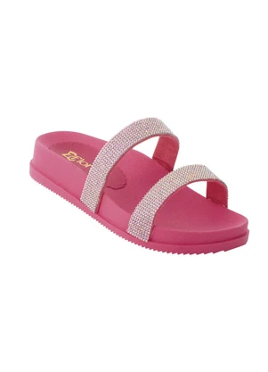 Perfecta - Chinelo Infantil Rosa em Sintético - PERFECTA