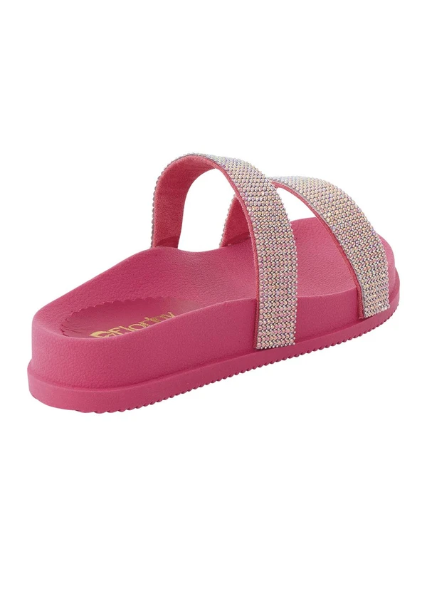 Perfecta - Chinelo Infantil Rosa em Sintético 3