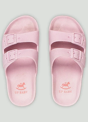 Up Baby - Chinelo Infantil Unissex com Fivelas Roxo - UP BABY