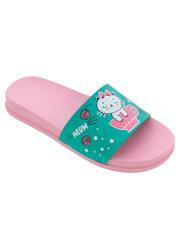 Chinelo Infantil Verde em Full Plastic