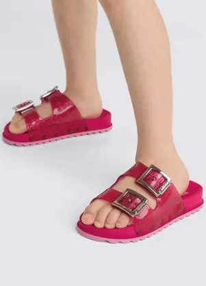 Grendene Kids - Chinelo Infantil Zany Partner Rosa Choque - GRENDENE KIDS