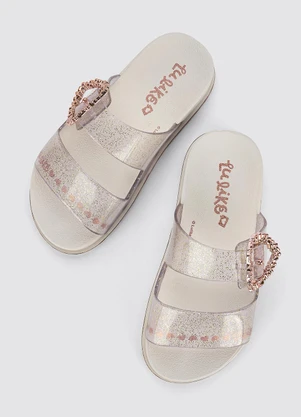 Grendene Kids - Chinelo Luluca Star Bege - GRENDENE KIDS