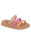 Chinelo Molekinha Colorido em Sinttico