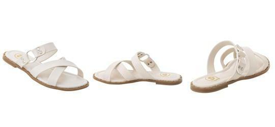 Chinelo Molekinha Creme em Sint�tico