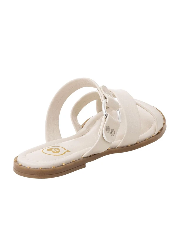 Molekinha - Chinelo Molekinha Creme em Sintético 3