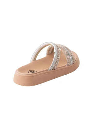 Chinelo Molekinha (Nude) em Sintético - MOLEKINHA