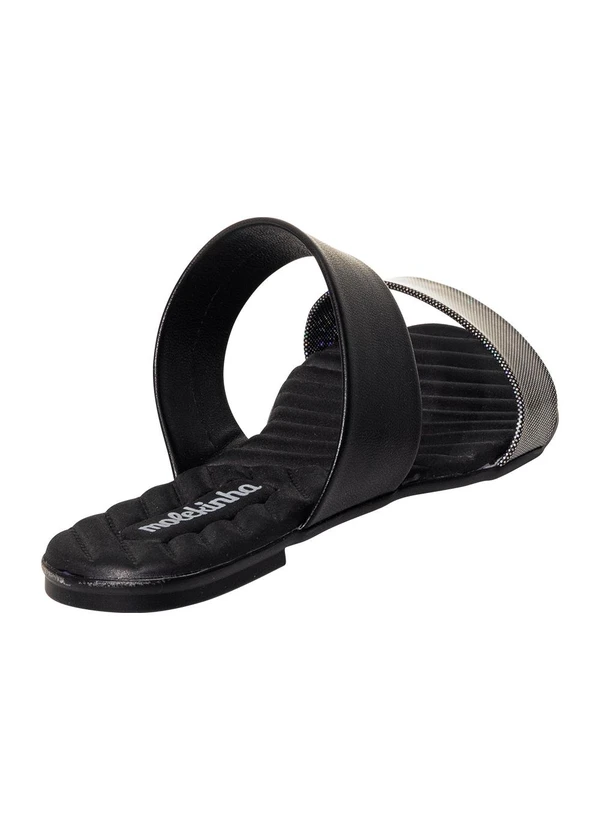 Molekinha - Chinelo Molekinha Preto em Sintético 2