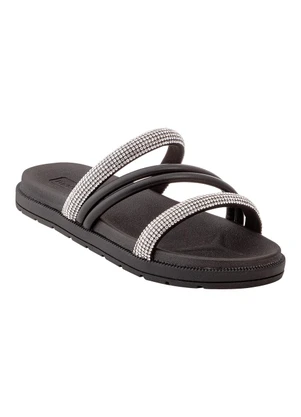 Chinelo Molekinha (Preto)Em Sintético - MOLEKINHA