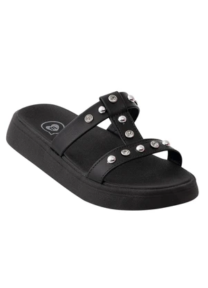 Chinelo Molekinha (Preto) em Sintético - MOLEKINHA