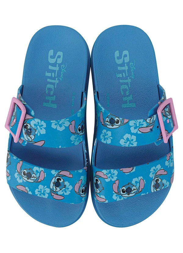 Grendene Kids - Chinelo Stitch Summer Azul 2