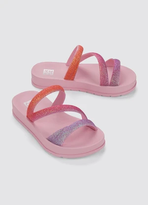 Grendene Kids - Chinelo Zaxy Glitter Rosa - GRENDENE KIDS