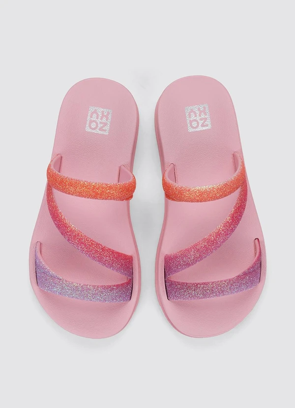 Grendene Kids - Chinelo Zaxy Glitter Rosa 2