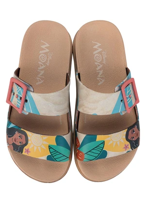 Grendene Kids - Papete Disney Summer Ii Bege - GRENDENE KIDS