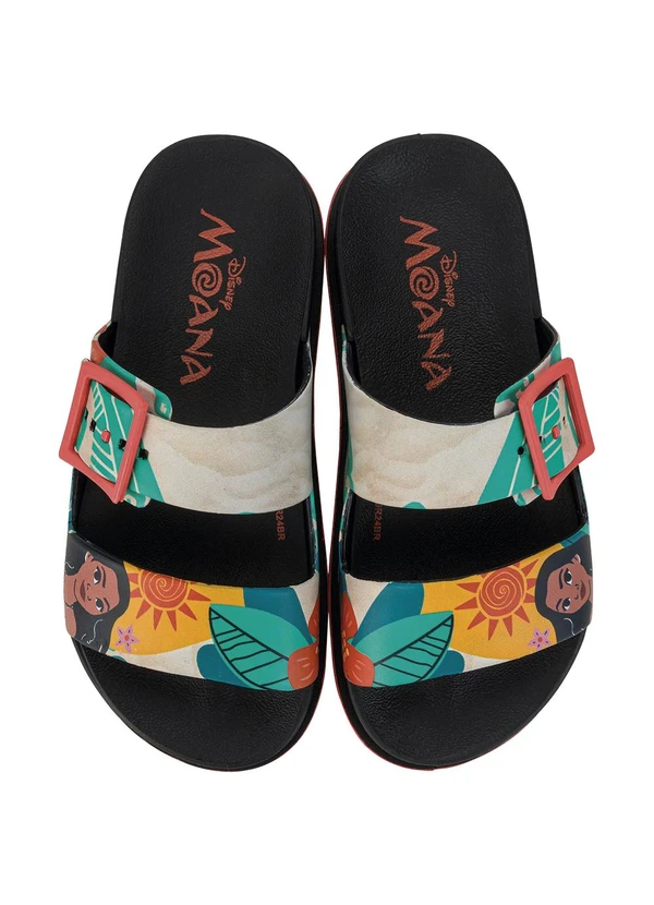 Grendene Kids - Papete Disney Summer Ii Preto 2