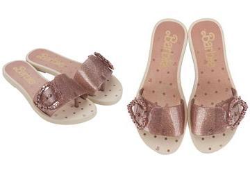 Chinelo Barbie Movi Bege