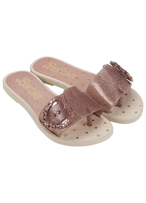 Grendene Kids - Chinelo Barbie Movi Bege - GRENDENE KIDS
