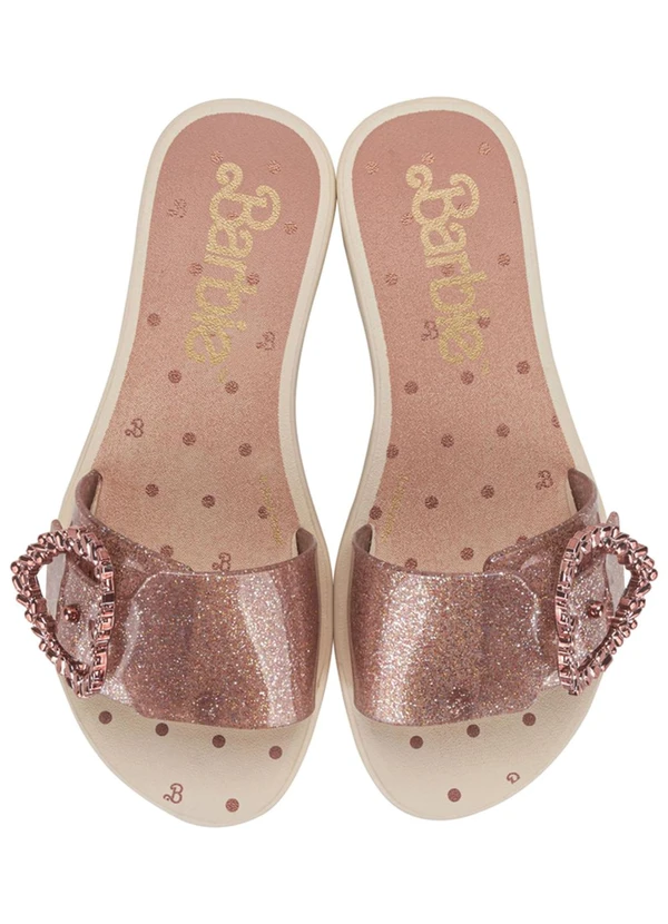 Grendene Kids - Chinelo Barbie Movi Bege 2
