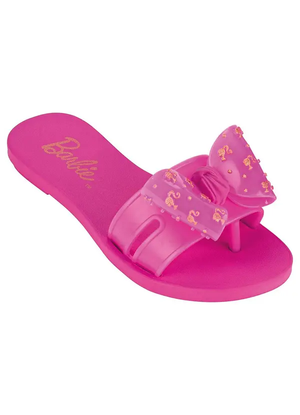Grendene Kids - Rasteira Infantil Barbie Pink Fun Pink