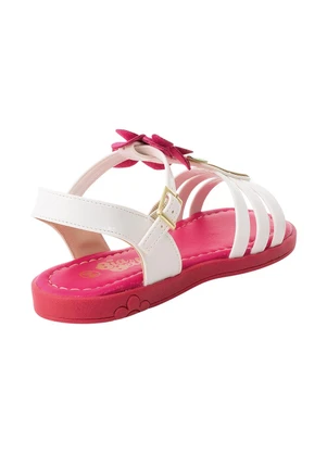 Perfecta - Sandália Infantil Branco com Palmilha Confort - PERFECTA