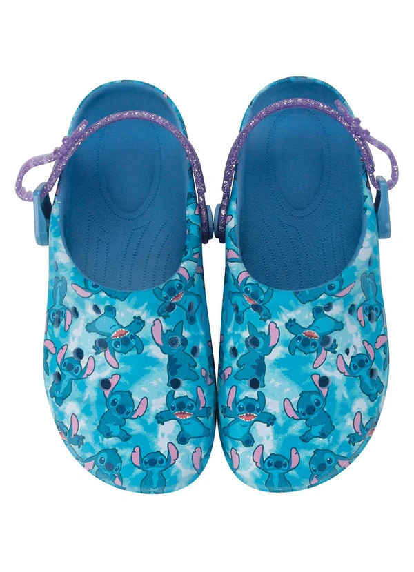 Grendene Kids - Babuche Disney Fun Stitch Azul 2