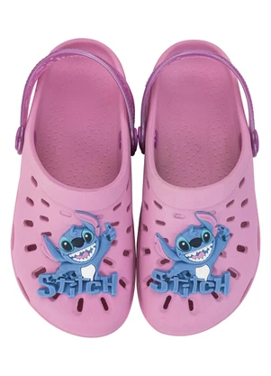 Grendene Kids - Babuche Disney Urban Stitch Rosa - GRENDENE KIDS