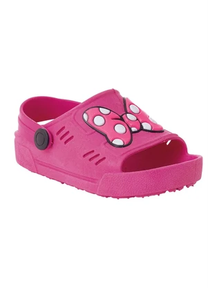 Perfecta - Babuche Infantil Pink com Estampa de Laço - PERFECTA
