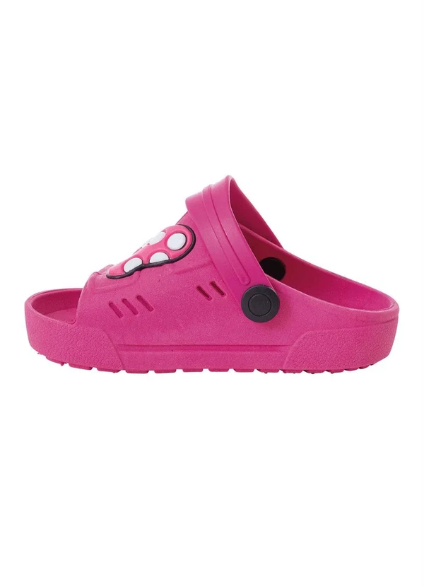 Perfecta - Babuche Infantil Pink com Estampa de Laço 5