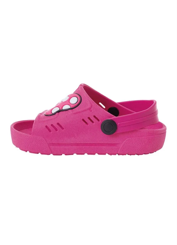 Perfecta - Babuche Infantil Pink com Estampa de Laço 6