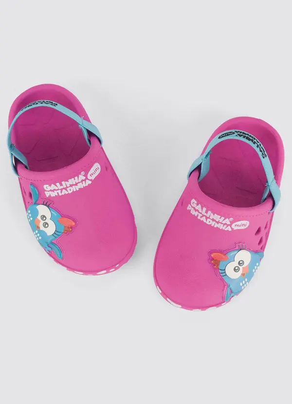Grendene Kids - Sandália Babuche Galinha Pintadinha Happy Rosa 3