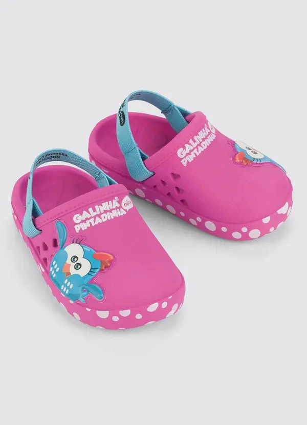Grendene Kids - Sandália Babuche Galinha Pintadinha Happy Rosa 4