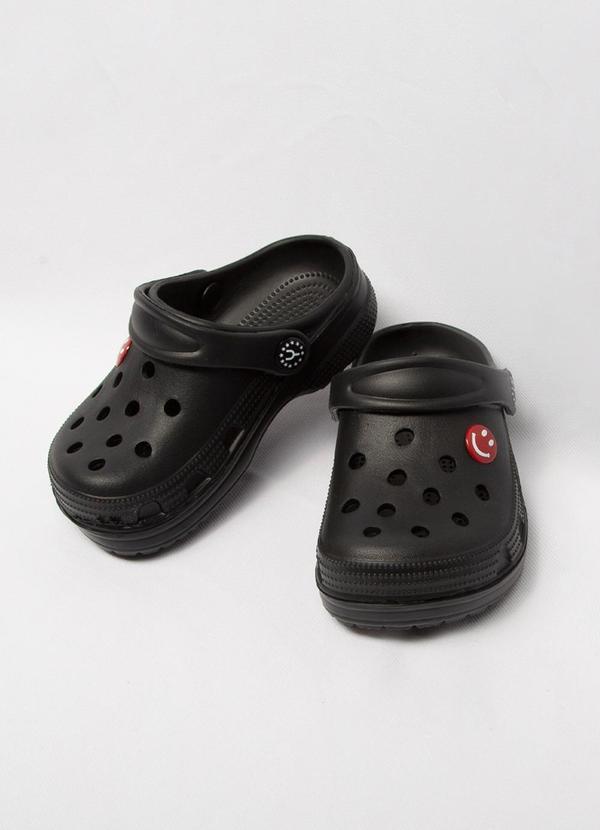 Rovitex - Sandália Babuche Infantil Preto