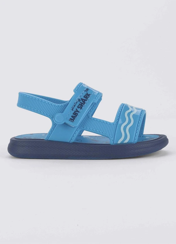 Grendene Kids - Sandália Baby Shark Summer Azul 5