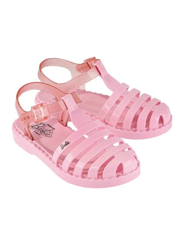 Grendene Kids - Sandália Barbie Duo Aranha Rosa 2