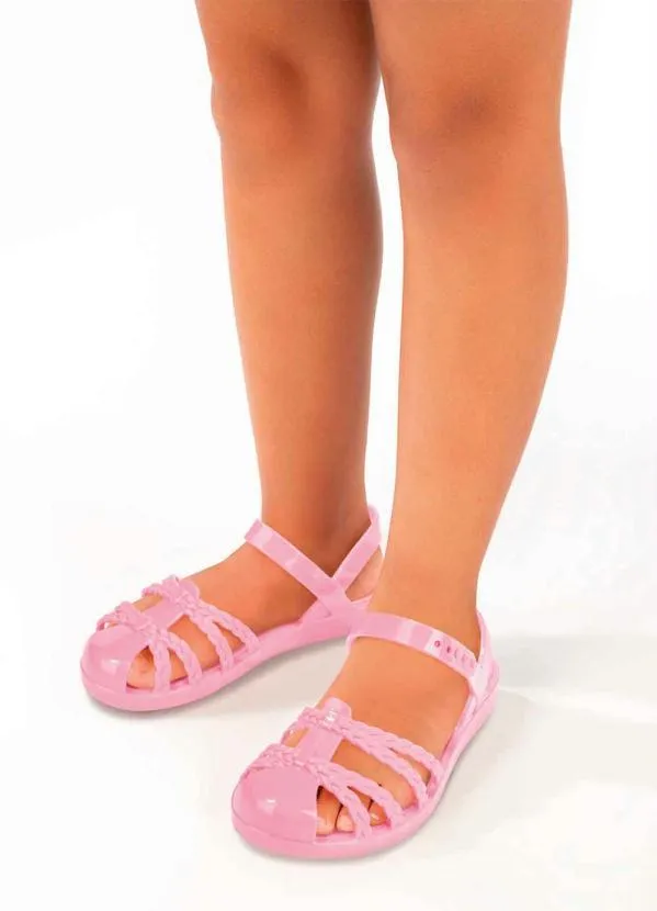 Grendene Kids - Sandália Barbie Duo Aranha Rosa 6