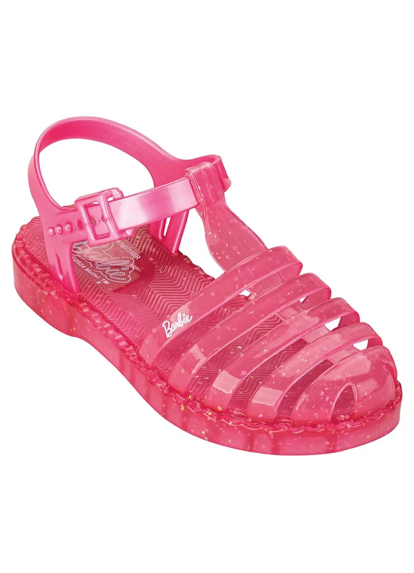 Grendene Kids - Sandália Barbie Duo Pink