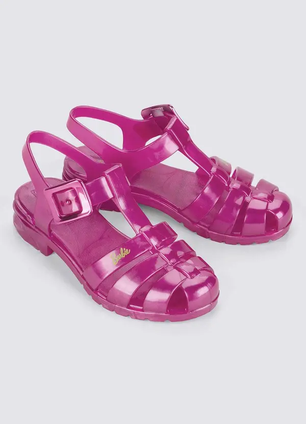 Grendene Kids - Sandália Barbie Duo Plus Pink 4