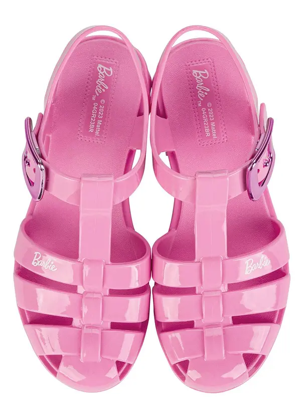 Grendene Kids - Sandália Barbie Duo Plus Rosa 2