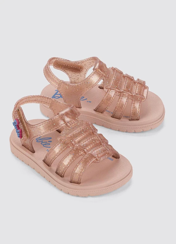 Grendene Kids - Sandália Barbie Fashionista Nude 4