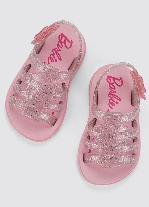 Grendene Kids - Sandália Barbie Fashionista Rosa 2