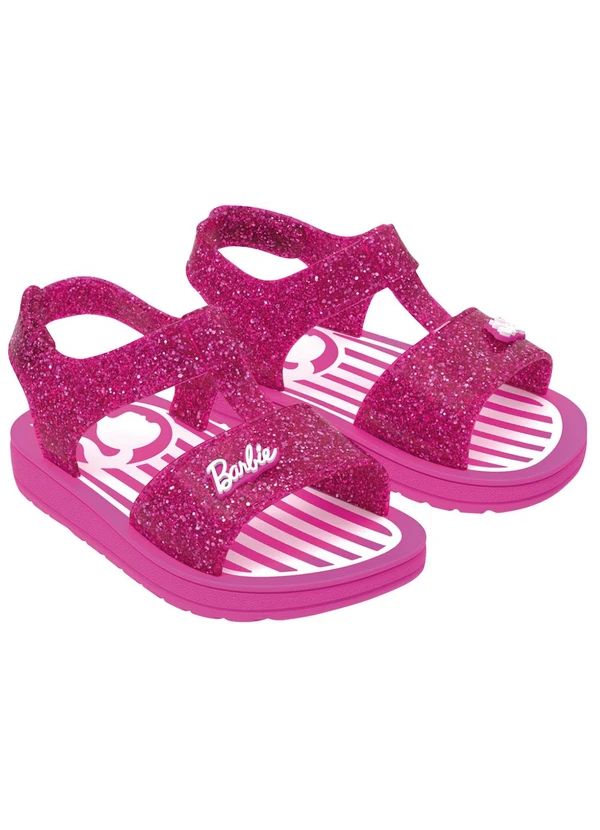Grendene Kids - Sandália Barbie Fashionista Rosa