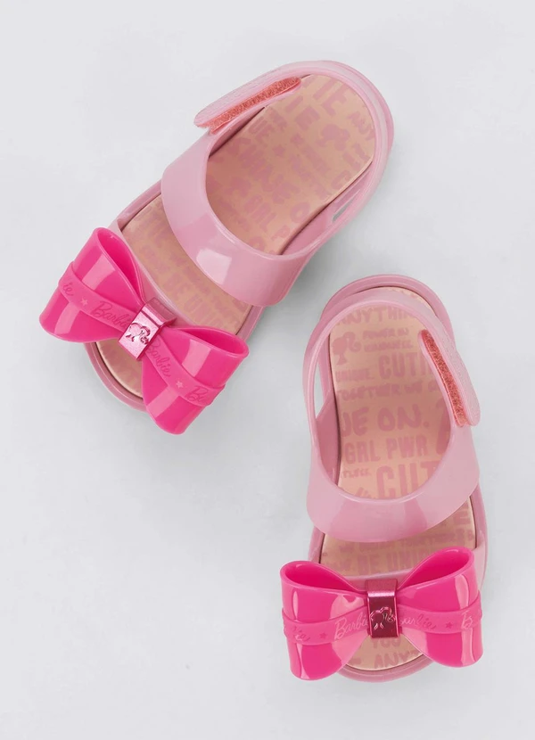Grendene Kids - Sandália Barbie Glam Baby Rosa 3