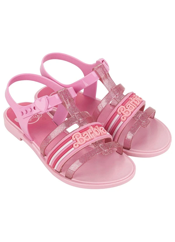 Grendene Kids - Sandália Barbie Ice Cream Rosa 2