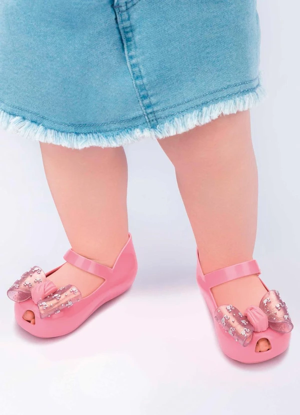 Grendene Kids - Sandália Barbie Jelly Rosa