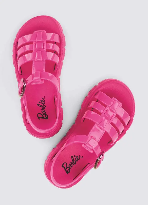 Grendene Kids - Sandália Barbie Land Pink 3