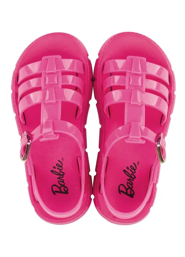 Grendene Kids - Sandália Barbie Land Pink 5