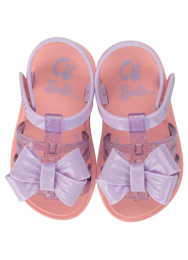 Grendene Kids - Sandália Barbie Lux Lilás 2