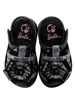 Grendene Kids - Sandália Barbie Lux Preto - GRENDENE KIDS
