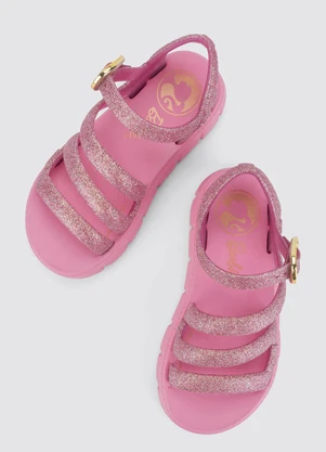 Grendene Kids - Sandália Barbie Model Glitter Rosa - GRENDENE KIDS