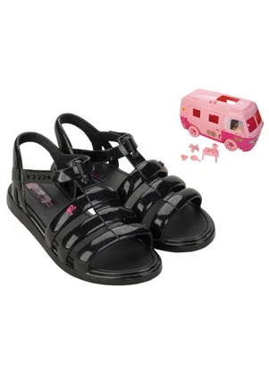 Grendene Kids - Sandália Barbie Road Trip Preto - GRENDENE KIDS