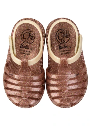 Grendene Kids - Sandalia Barbie Rosa Gliter Multicolor - GRENDENE KIDS